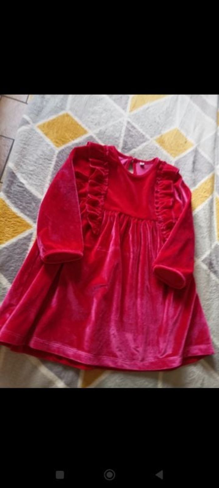 Robe velours 18 mois