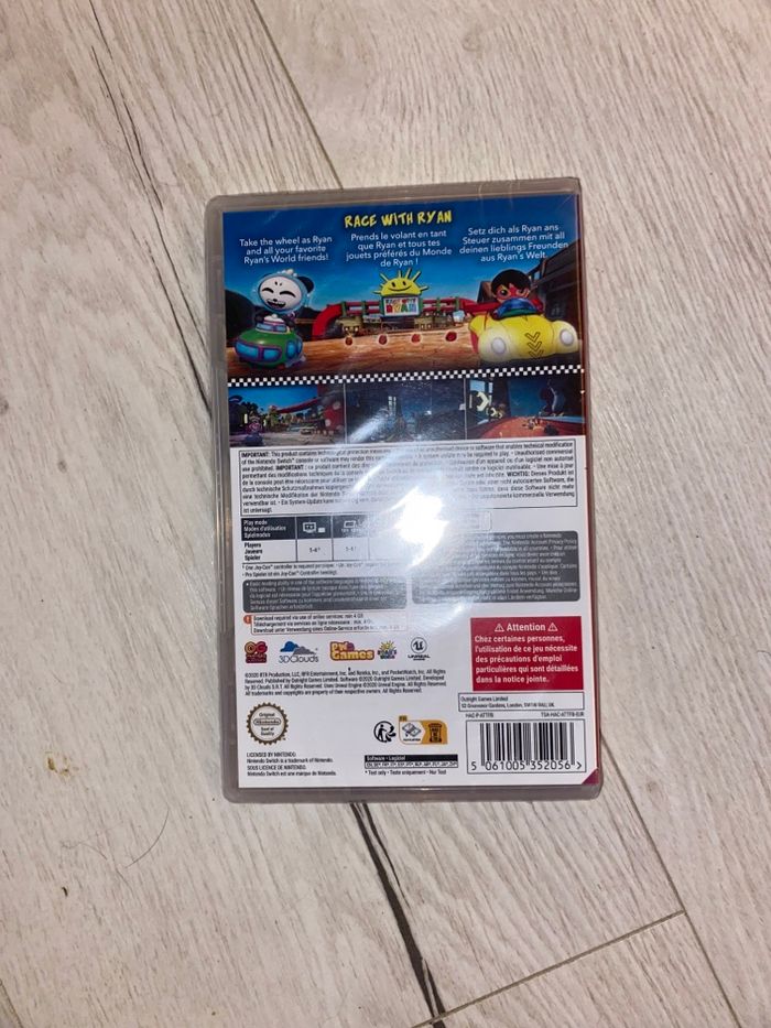 Jeu Nintendo Switch enfant race with ryan Road Trip neuf - photo numéro 2