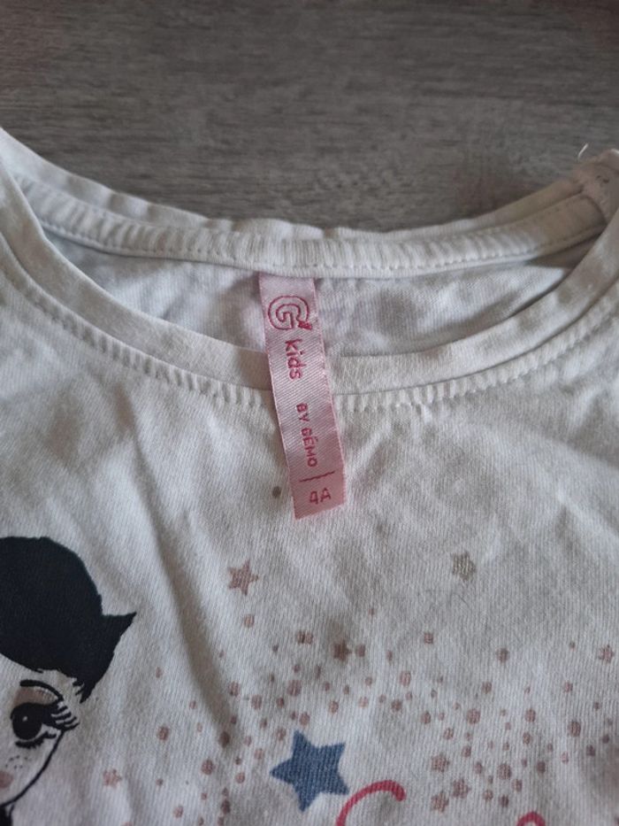 T-shirt manche longue 4 ans - photo numéro 2