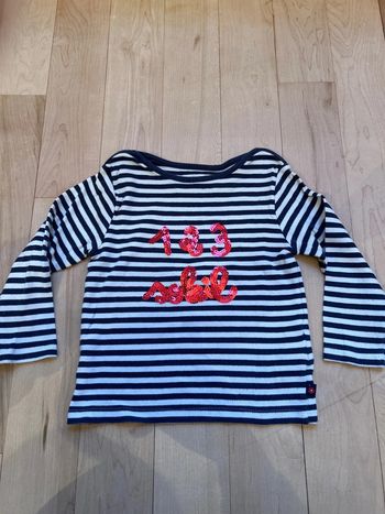 T-shirt haut manches longues Cadet Rousselle 3 ans