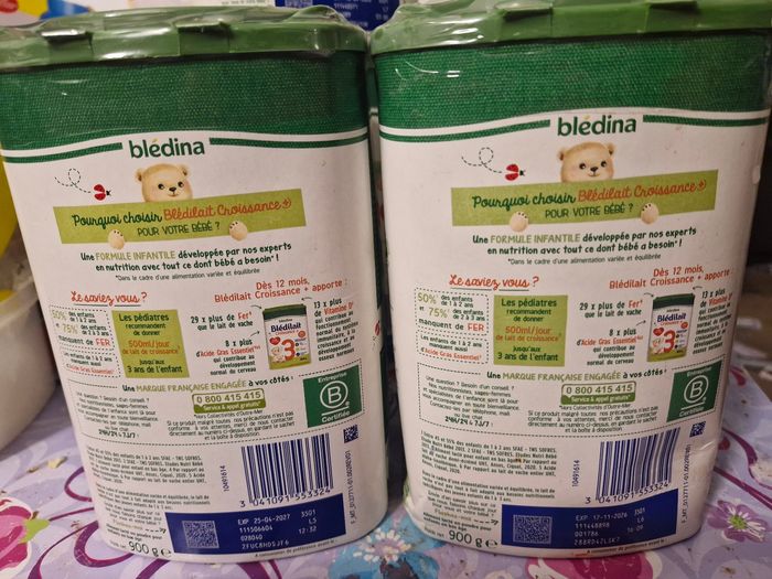 Boîtes lait Bledilait 3 - photo numéro 3