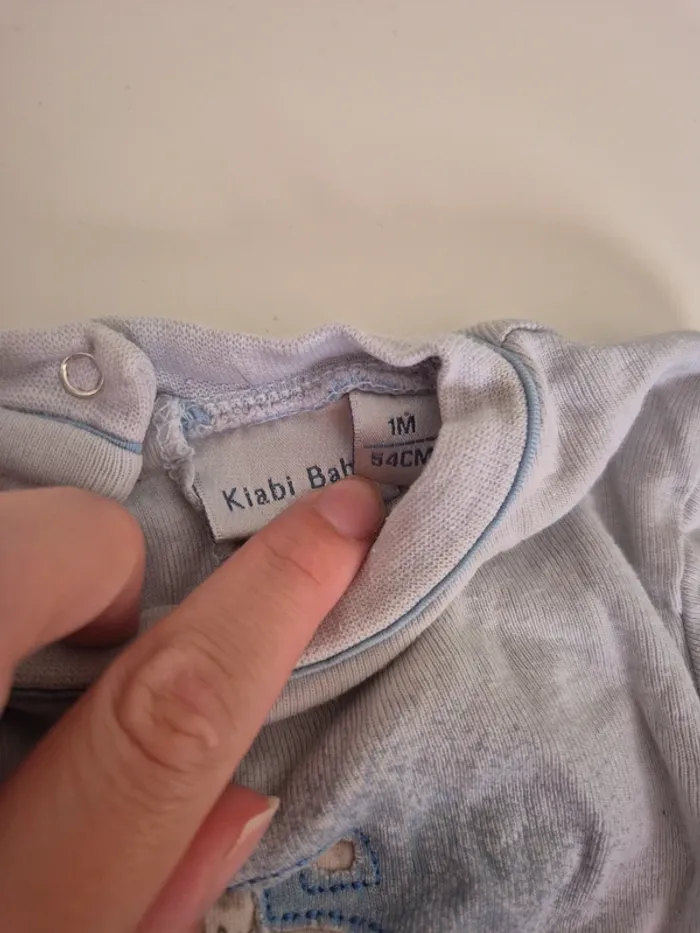 T-shirt à manches longues 1 mois - photo numéro 2