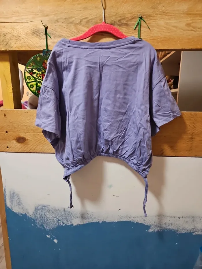 T shirt court fille 10/12 ans h&m - photo numéro 6