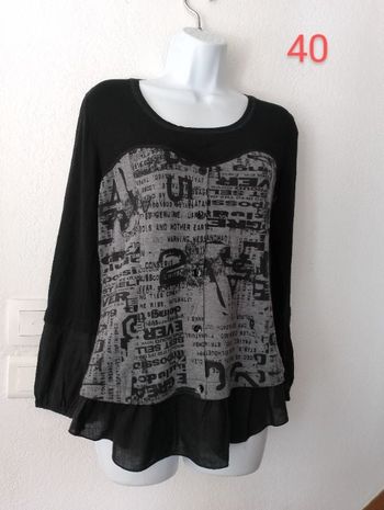 Tunique avec volant femme 40