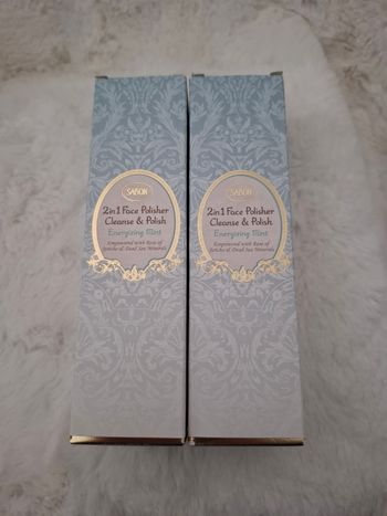 Sabon Lot de 2 Nettoyant et exfoliant Visage Energizing Mint