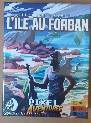 Pixel Aventures - L'île au Forban - Jeu de société sous emballage - Prix Ferme