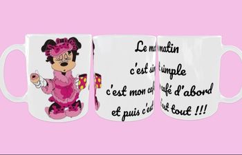Tasse Minnie humour