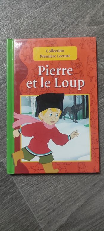 Livre première lecture Pierre et le loup
