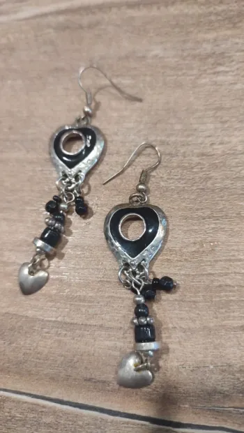 boucle d'oreille cœur