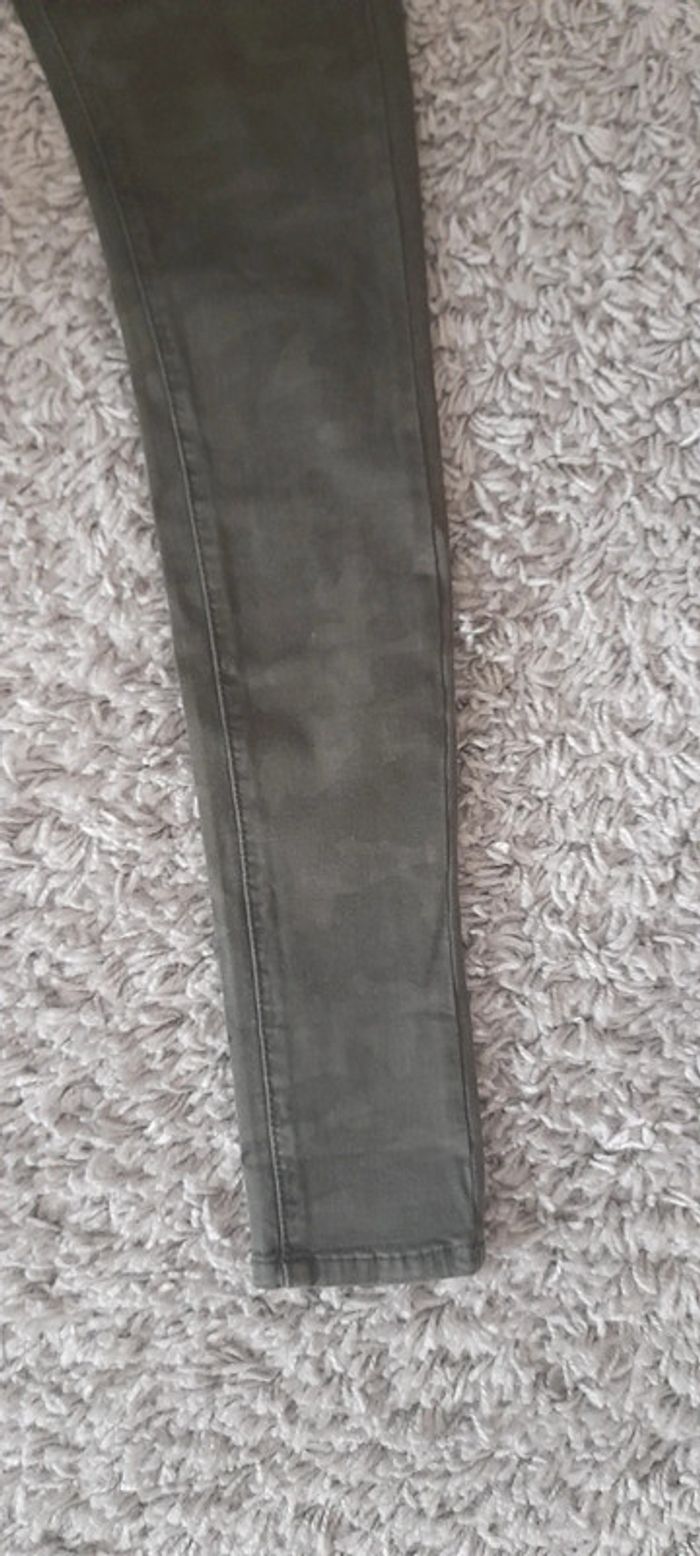 Jean slim motif militaire - photo numéro 5