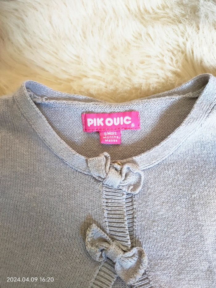 Gilet 6 mois fille - photo numéro 2