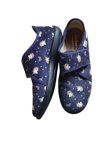 Pantoufles cuir licornes taille 33