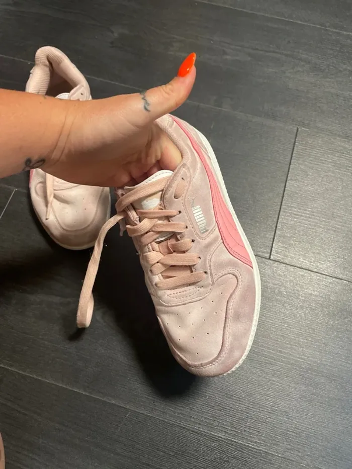 Basket puma rose - photo numéro 7