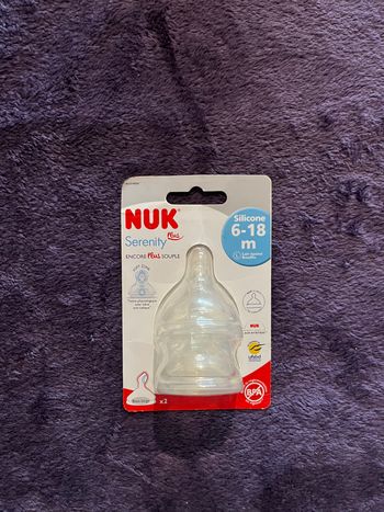 Tétines 6-18 mois NUK