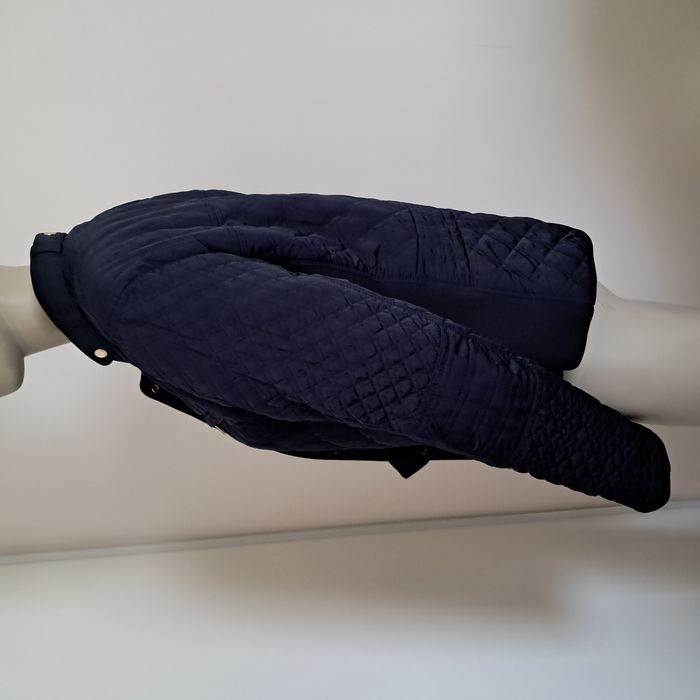 Veste matelassée blouson bleu marine Zara Taille XL - photo numéro 7