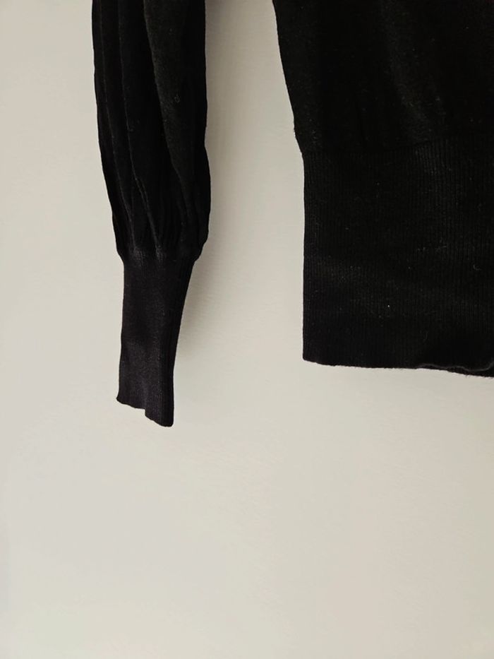 Pull fin noir - photo numéro 3