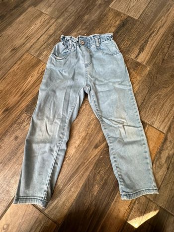Pantalon Paperbag clair