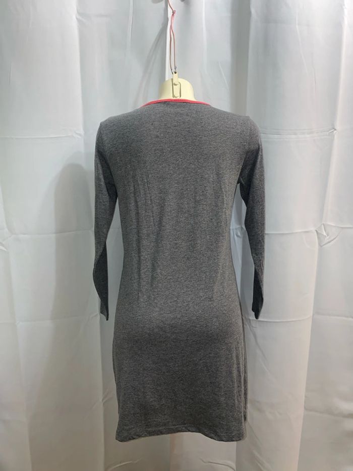 Chemise de nuit grise humoristique taille 38/40 neuve -n83b - photo numéro 3