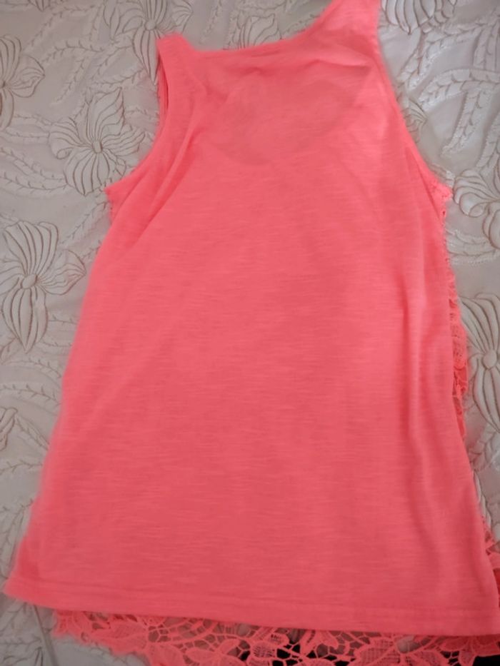 Débardeur avec broderie orange Vintage dressing - photo numéro 6