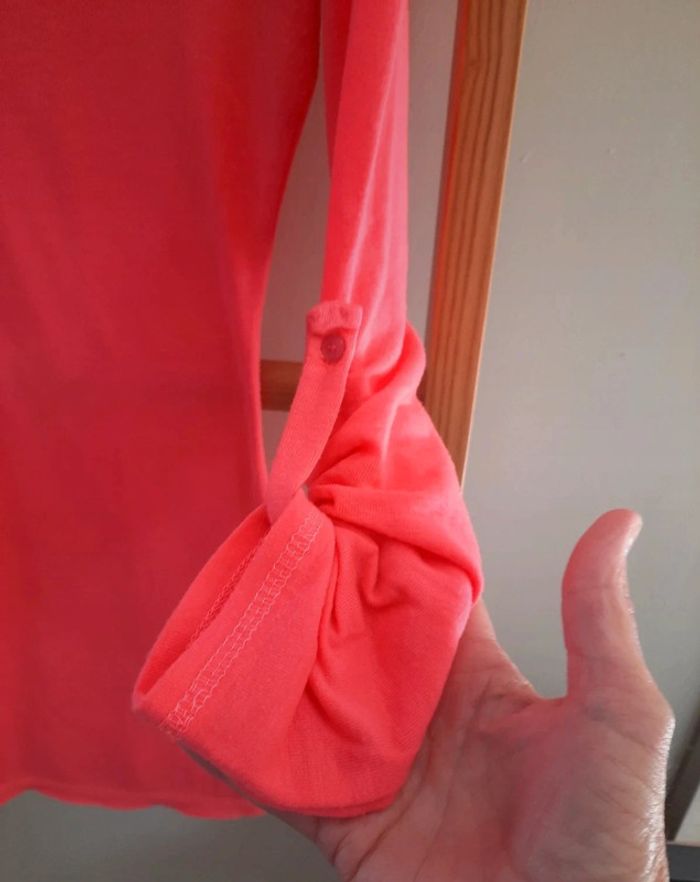 Haut orangé Vintage dressing T 36 - photo numéro 6
