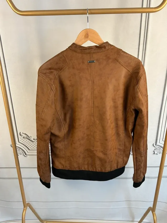Veste Biker Kaporal Camel M neuve - photo numéro 9