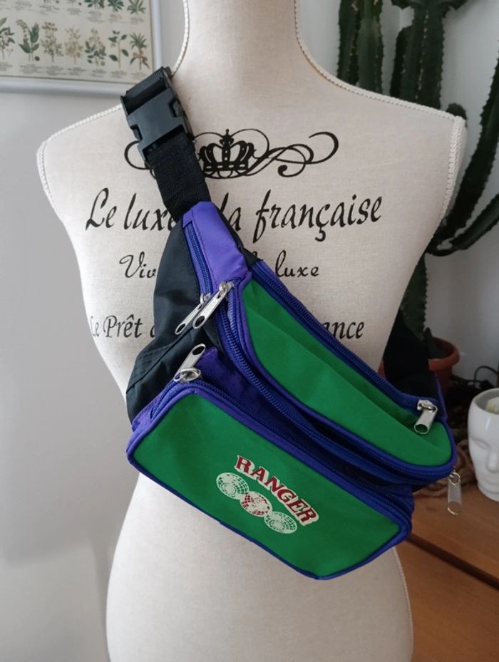 Sacoche banane vintage "ranger" - photo numéro 2