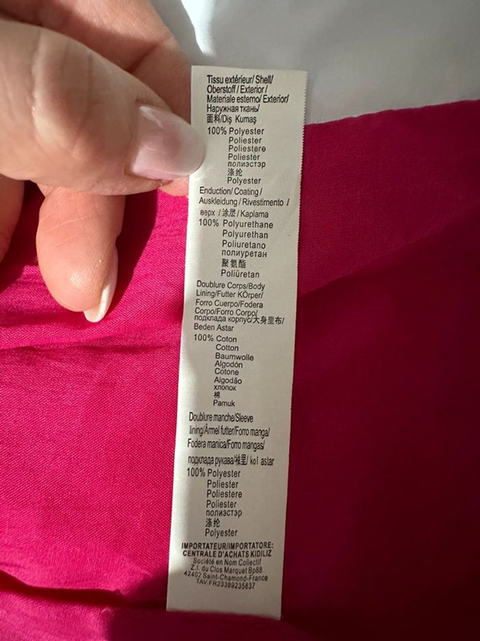 Parka de pluie Catimini neuf - photo numéro 6