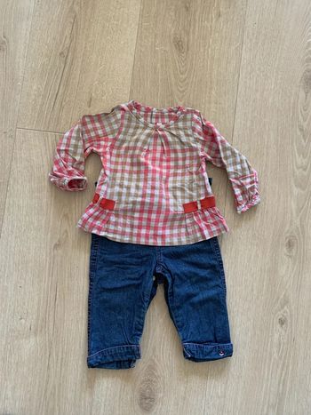 Ensemble jacadi 12 mois