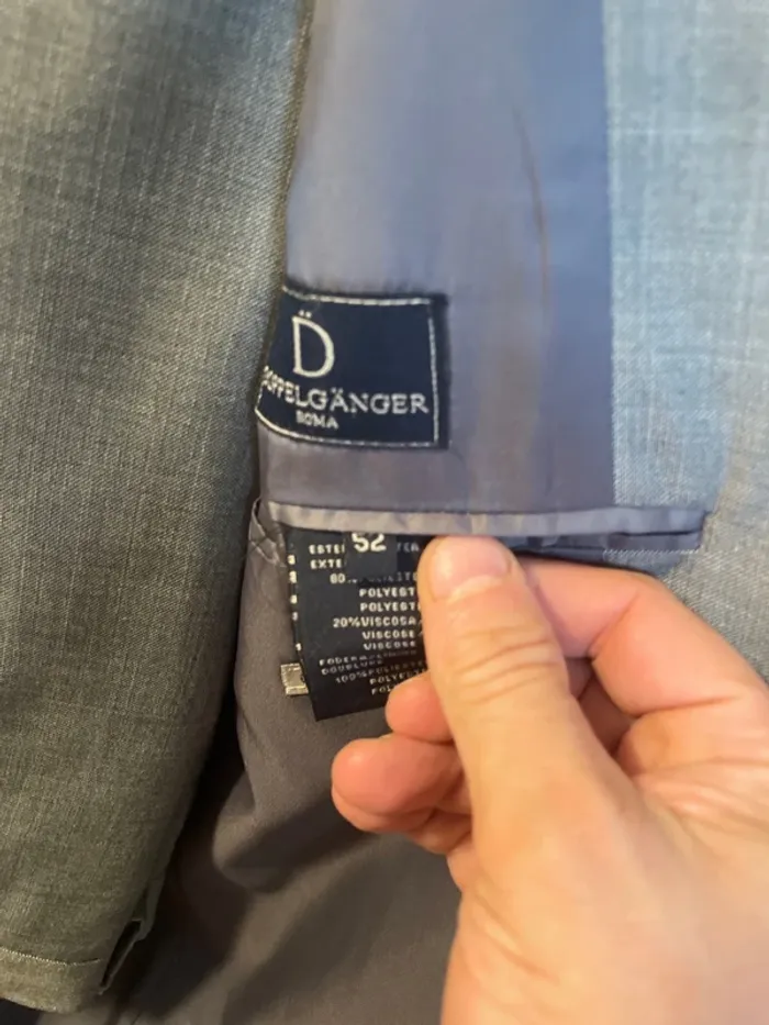 Costume Doppleganger slim fit - photo numéro 4