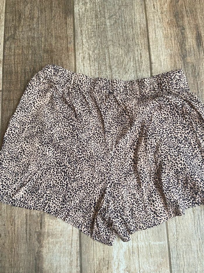 Short léger imprimé léopard mango - photo numéro 5