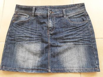 Jupe en jeans 42 KIABI TBE