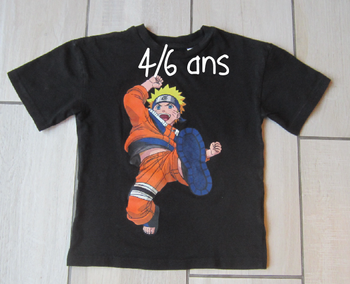 Tee shirt Naruto 4/6 ans