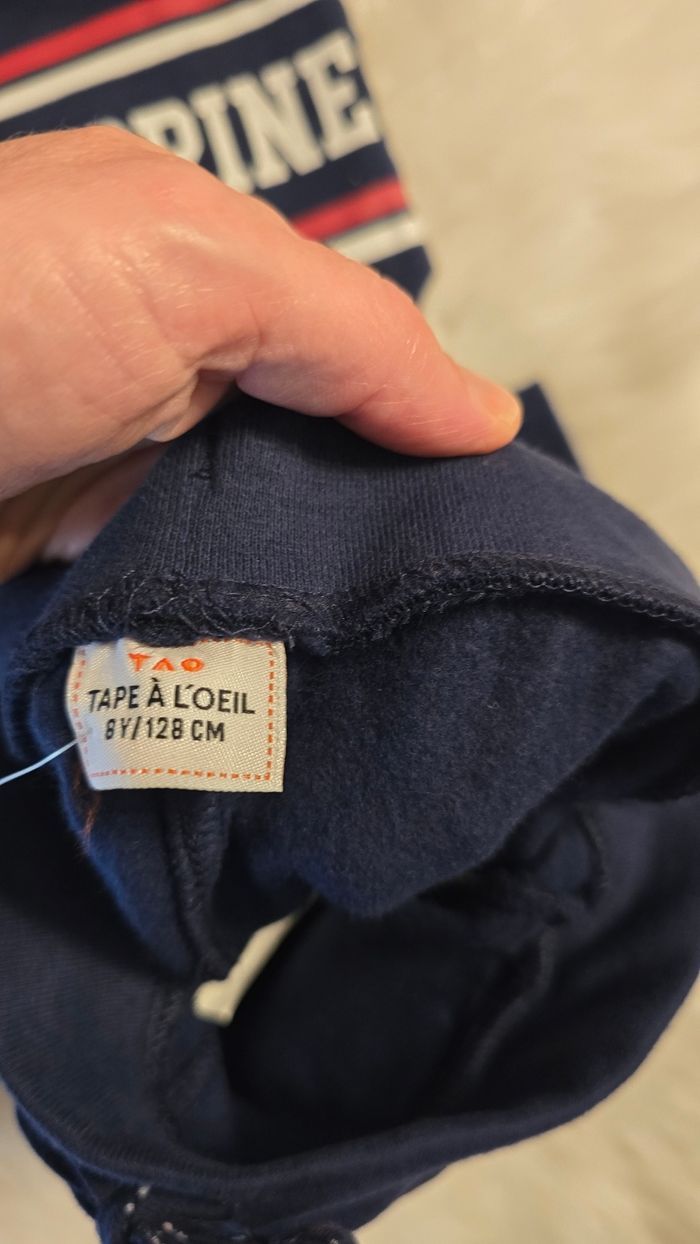 Neufs (non portés) 🏷🤩🥰  ensemble sweat et pantalon molleton 8 ans fille 🤩🥰 - photo numéro 4