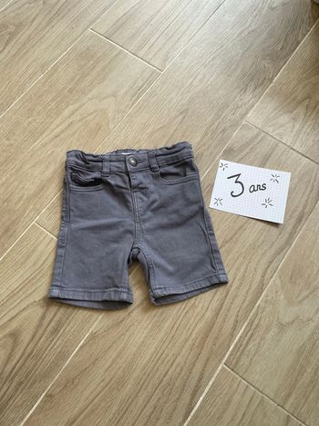 Short en jean 3 ans