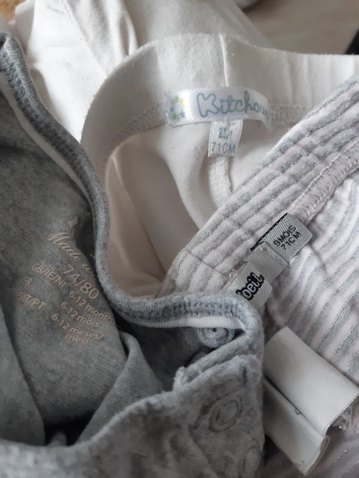 Lot tee-shirt et 2 leggings - photo numéro 5