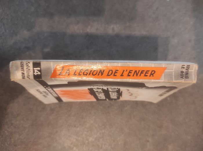 La légion de l'enfer Irving Le Roy Fleuve Noir Angoisse n°14 1957 - photo numéro 2