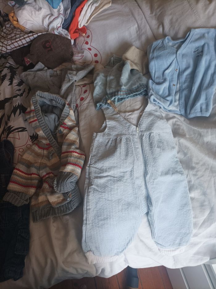 Lot de vêtements garçon 3 mois saison hiver - photo numéro 3