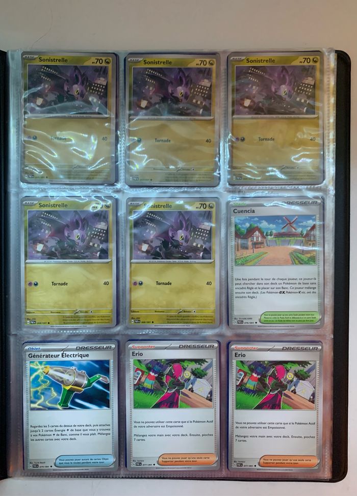 Doublons de ma collection Pokémon Destinées de Paldea (2/2) - photo numéro 3