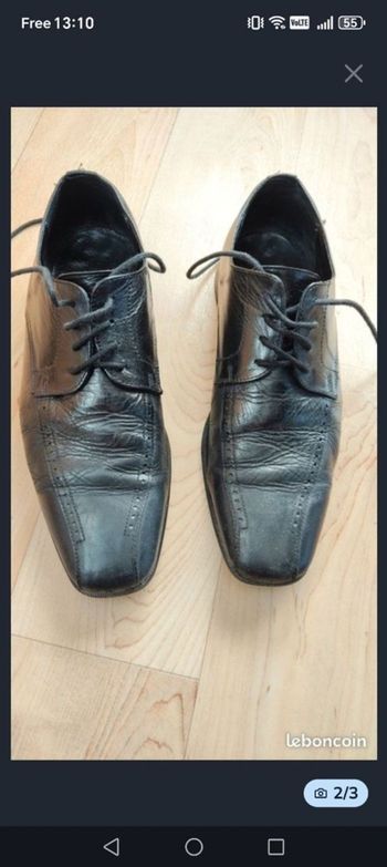 CHAUSSURES HOMME TOUT CUIR P. 40