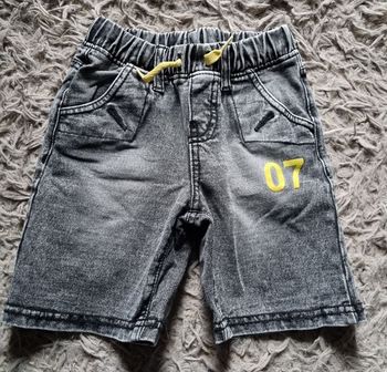 Bermuda effet jeans 2ans