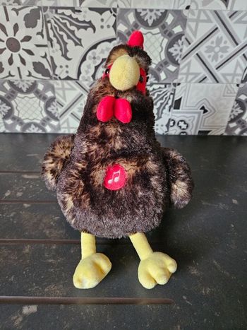 Peluche poule