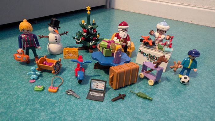 Ensemble playmobil père noël - photo numéro 2