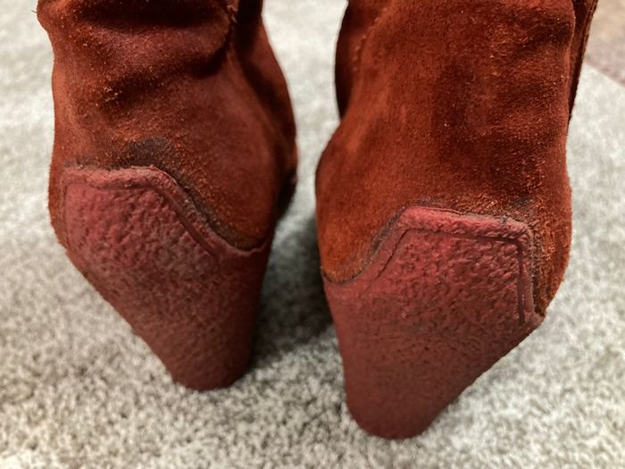 Bottes mi-hautes talon compensés - photo numéro 3