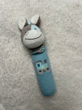 Hochet baton qui crépite Gaston et Cyril Nattou