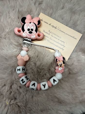 Attache tétine Minnie