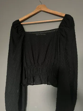 Top manche longue transparent Max Mila