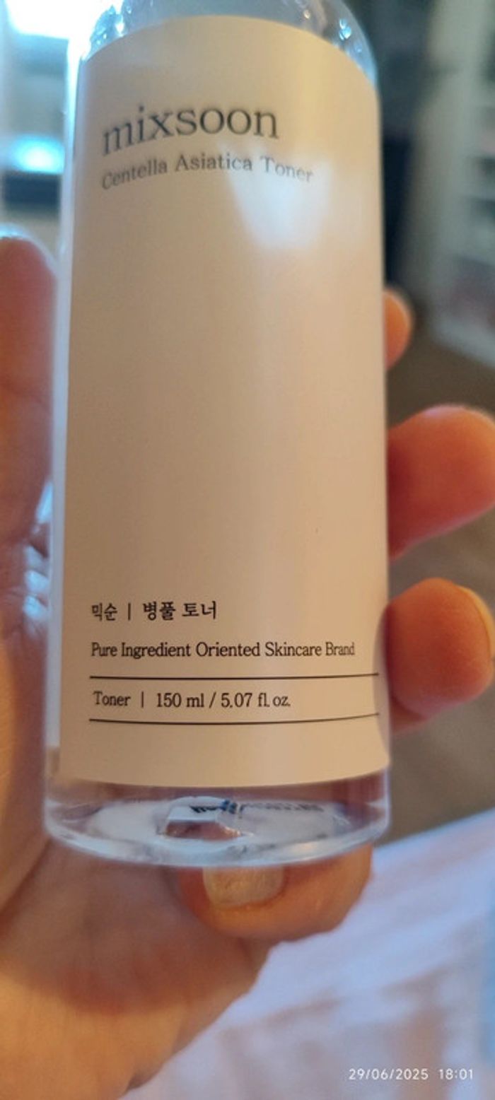 Kbeauty Mixsoon Centella Asiatica Toner 150 ml - photo numéro 10
