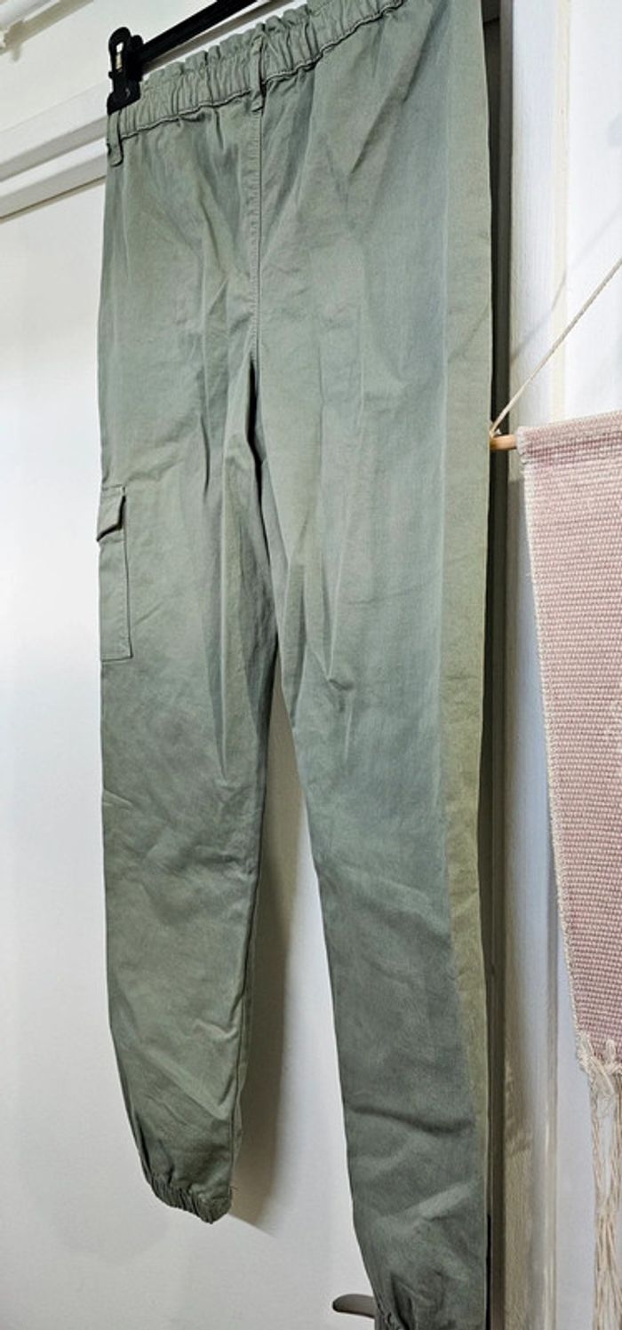 Pantalon Cargo Coton Elasthane Kiabi Taille 12 ans - photo numéro 4
