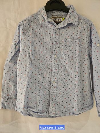 Chemise ML 6 ans