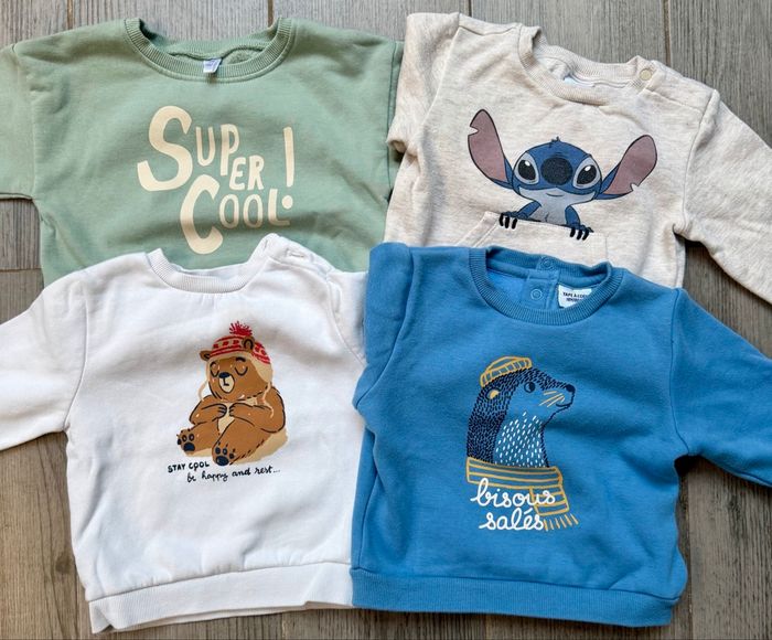 Lot de 4 pulls 18 mois